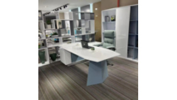 Manager Table at Manager Boss CEO Manager Desk L Shaped White Wooden Executive Office Table for Office Furniture1