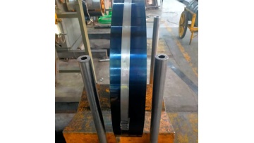 Quenching steel coils 