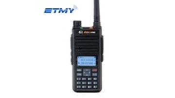 ETMY ET-D889 Dual Band UHF VHF Tier 2 Long Distance Handheld Digital 1024 Channels Walkie Talkie1