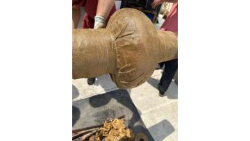 Installation of petrolatum tape