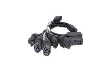 OBOII-16P female to 6 ECU plugs