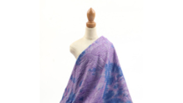 Sportswear Stretch Knitted Fabric 92% Polyester 8% Spandex Tie Dyed Knitted Rib Jersey Fabric for Garment1