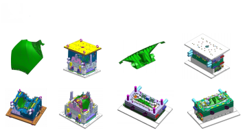 POSS machine casing mold