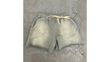 OEM Summer Short Pants Active Wear Blank Quick Dry Jogging Vintage Distressed Acid Washed sports Shorts1