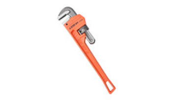 Professional F type valve pipe wrench universal heavy adjustable water wrench American full coated pipe wrench1