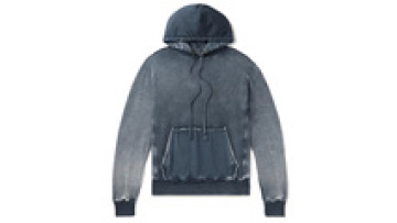 Custom 100% Cotton French Terry Vintage sun fader hood streetwear  Acid Wash Distressed Logo-Print  Hoodie1