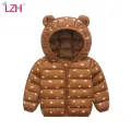 LZH Toddler Baby Boys Jacket 2020 Autumn Winter Jacket For Boy Coat Kids Hooded Outerwear Coat For Girls Clothes Children Jacket