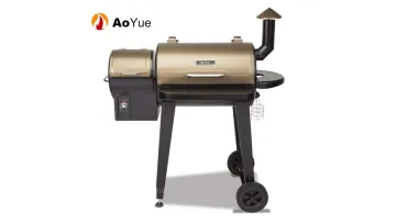 Cpg-4000 Wood BBQ Grill & Smoker Pellet Grill and Smoker, 45