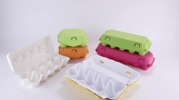 10 cells Eco-friendly carton for chicken eggs, packaging for hen egg paper tray for sale1