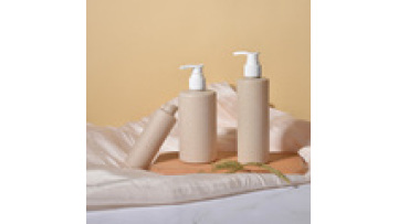 Wheat Straw Round Travel Squeeze Lotion Shampoo Bottle (250ml, 300ml, 500ml)1