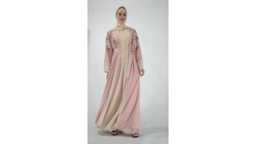 Turkish Abaya  Dubai Muslim Dress  Open  Abayas from Dubai Women 2021 Shifon Abaya1