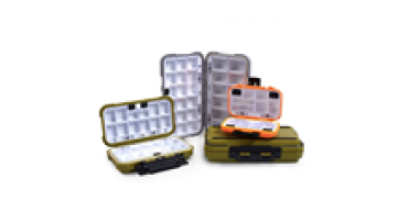 Outdoor fishing box transparent PP hard plastic case as storage accessories lure small fishing tackle box tool box1