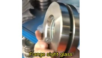 Industrial Using Stainless Steel Flange Connection Sight Glass1