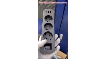 Black injection electronic housing