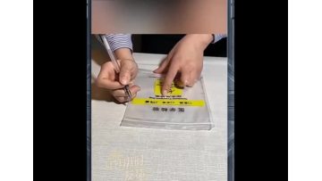 zipper specimen bag