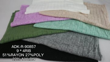 Cashmere morley plain dyed rayon nylon melange sweater knit fabric warm tough fabrics for clothing1