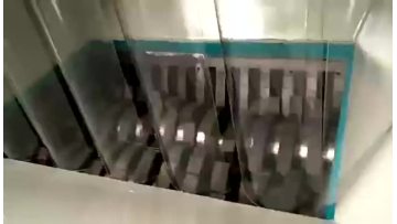 2 shaft shredder for waste plastic 