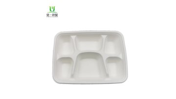 uyt036 6 Compartment lunch tray