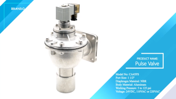 DMF-ZM-40S 1 1/2'' Fixed Nut Dust Collector Soleno