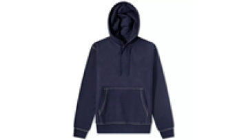 Wholesale Hip hop Quality Hooded Men Solid Sweatshirt Jogger Pullovers Custom Screen Printing Hoodie With Contrast Stitching1