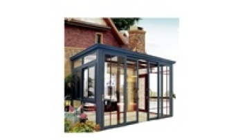 Modern French Design Small 4 Season Glass Room Winter Garden House Aluminum Sunroom With Folding Door For Outdoor Backyard1