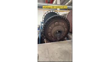 Injection molded plastic drum