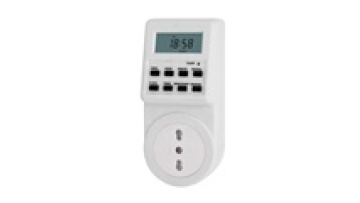 Digital programmable  Weekly Daily timer switch Italy  plug socket1
