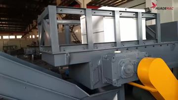 single shaft shredder for PE pipe recycling 