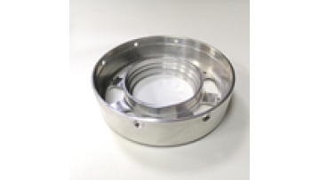 custom cnc machining Aluminum 6061 T6 black anodized Hub Shell1