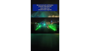 Special spec product selections targeting large‑scale dancing musical fountain and water screen laser show for landmark tourism project goals