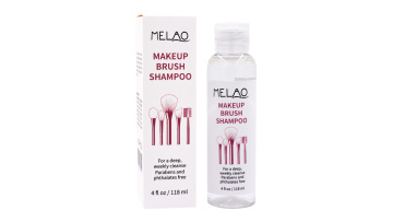 Private label makeup brush cleaner liquid makeup brush shampoo1