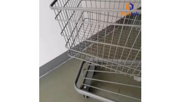 German supermarket trolley