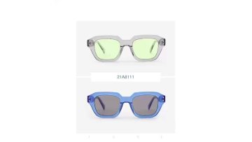 Thick Square Acetate Sunglasses