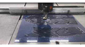 Automated machines to make stiching in the sleeve