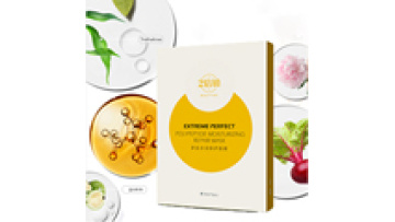 High Quality OEM CBD Face beauty Sheet Mask For Anti-oxidant anti-aging No hormone No alcohol Custom Facial Mask1
