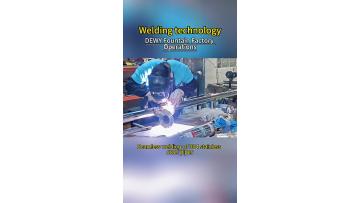 DEWY Fountain Stainless Steel Parts Precision Welding Workshop