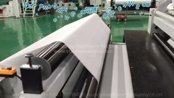 meltblown nonwoven fabric slitting machine.mp4
