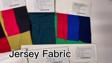 Quality assurance multicolor sport garment knitted breathable modal polyester spandex scuba shirt fabric for clothing1