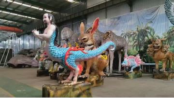 Realistic animatronic monsters