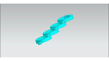 Durable Elastic Rubber Power Chain