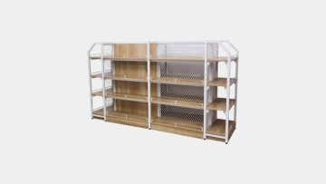 Supermarket racks