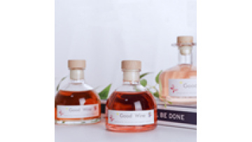 Wholesale 50 100 150 200 250ml High-End Wine Whisky Vodka Thickened Frosted Glass Cork Sealed Tequila Wine Bottle1