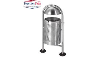 Stainless Steel Outdoor Garbage Bin TD