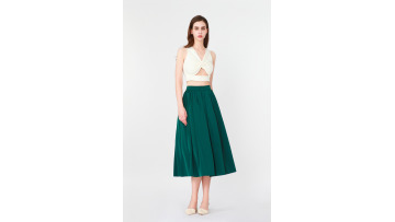 Dark green skirt HYH0057
