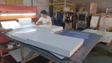 Glossy White PVC Sheet 01