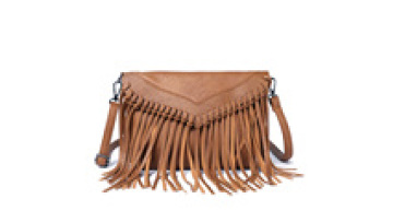 Bohemian Small Crossbody Messenger Bag with Fringe1
