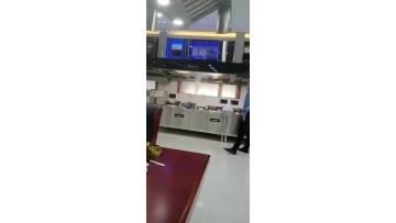 Smoke hood type oil fume purification exhaust integrated machine1