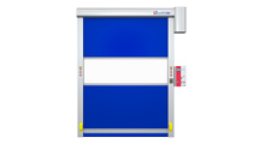 Air Shower Buffer Room Agv good price stainless steel entrance door Rapid Fast Pvc High Speed Roll Up Door1