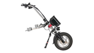 Portable Lightweight Aluminum Manual Sports Wheelchair with V-type Brakes and Detachable Front - BZ-T011