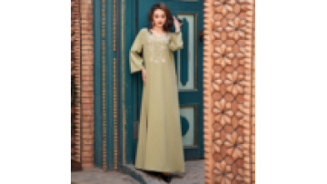 Luxury Rhinestone Muslim Abaya Dress Women Elegant Eid Arab Female Dubai Jalabiya Islam Turkey Morocco Party Dress1